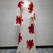 Noura Damascus Dress