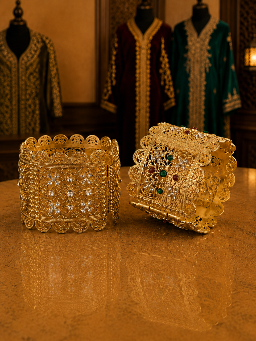 Noura Rhinestone Bracelet
