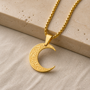Noura Crescent Moon Pendant