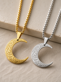 Noura Crescent Moon Pendant